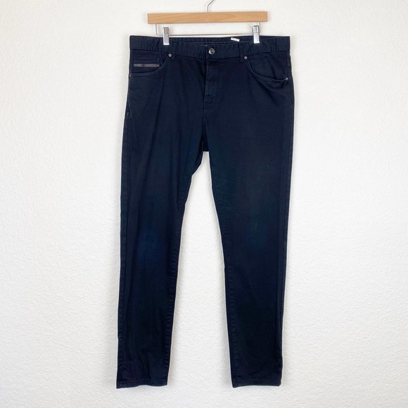 Zara Pants Zara Man Black Slim Fit Stretch Chino Pants Size 36